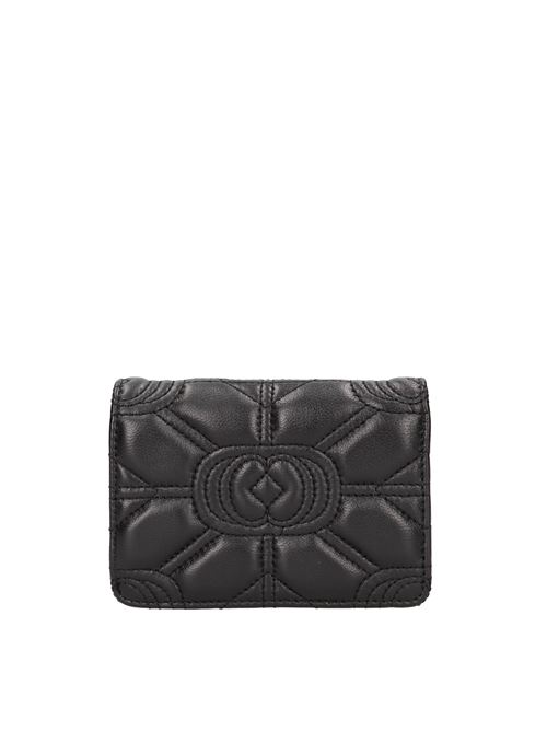 Eco-leather wallet LA CARRIE | STICH&SPOON MINI WALLETNERO